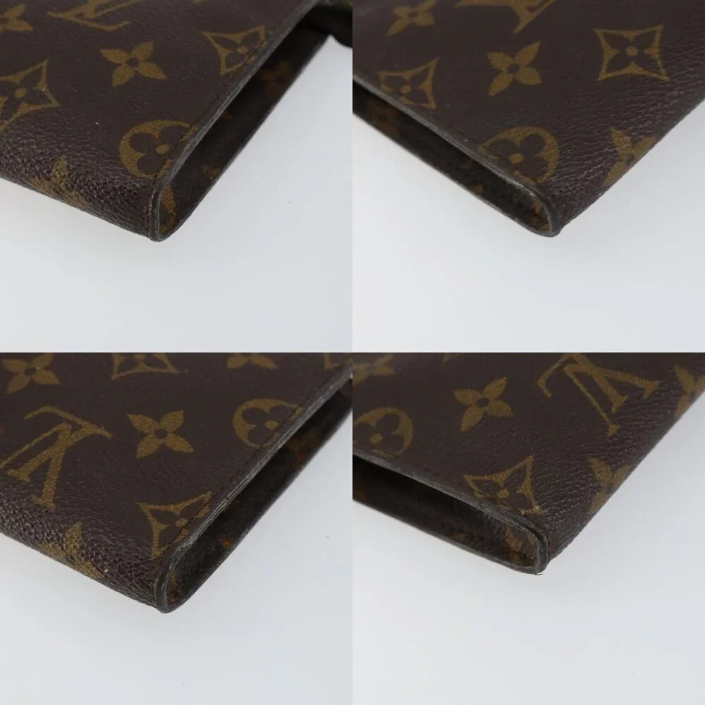 Louis Vuitton Monogram Bucket PM Accessory Pouch Brown
